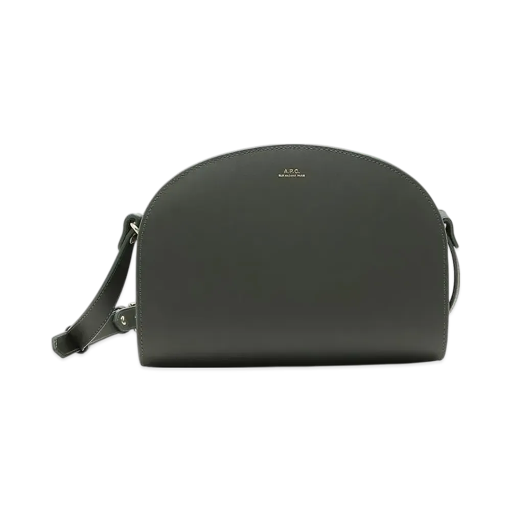 A.P.C. Sac Demi Lune "Lune Foret"