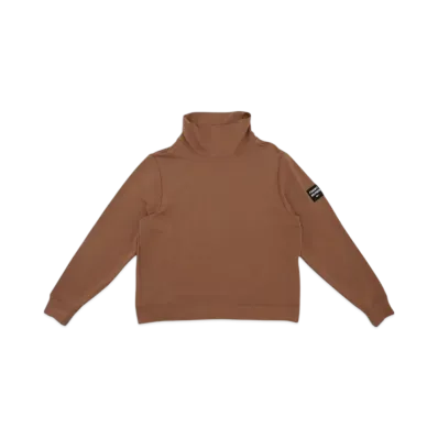 TOMMY HILFIGER Sport French Terry Cowl Neck Logo Sleeve Pullover "Ginger"