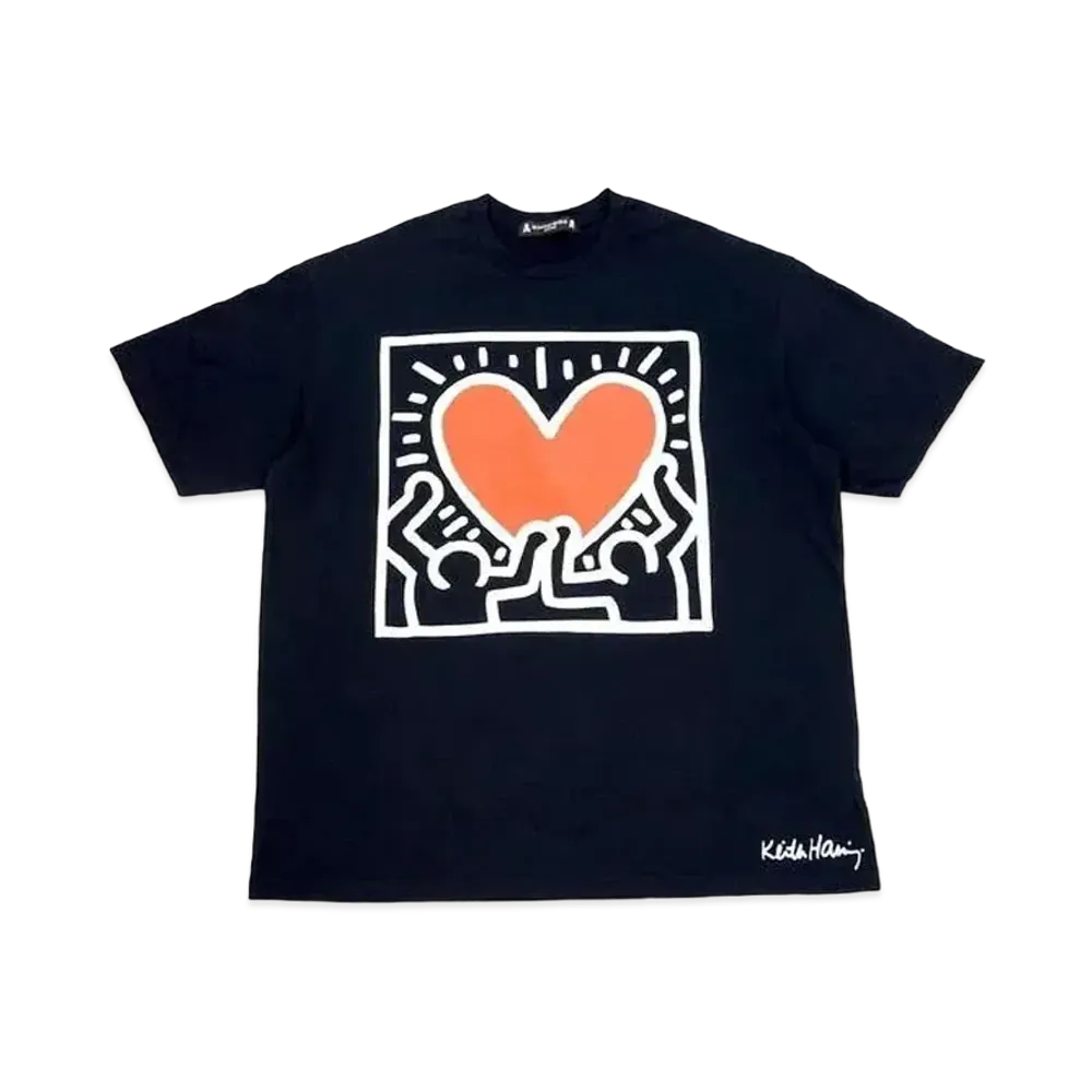 mastermind JAPAN x Keith Haring Tee Ver.3 "Black"
