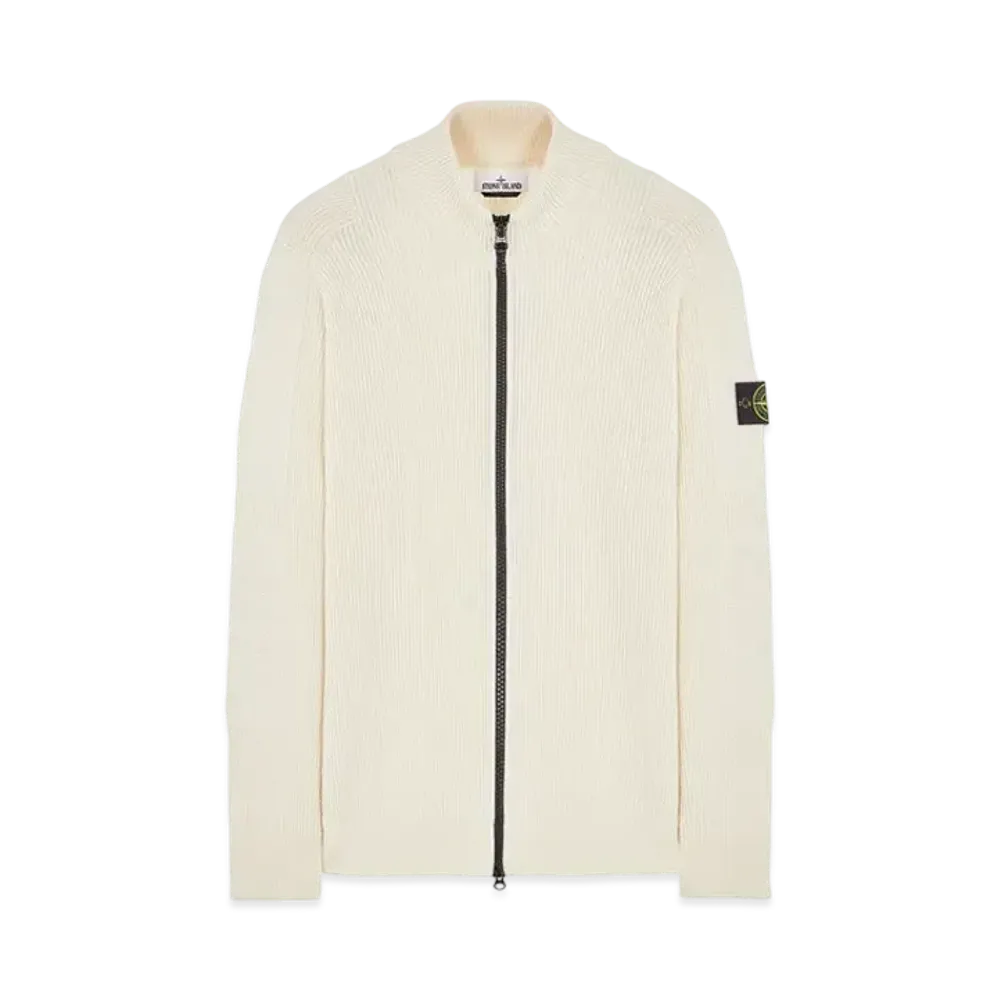 Stone Island 553A7 COMFORT WOOL COTTON "Natural White"