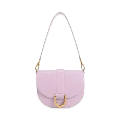 CHARLES & KEITH Gavine Saddle Bag "Lilac"