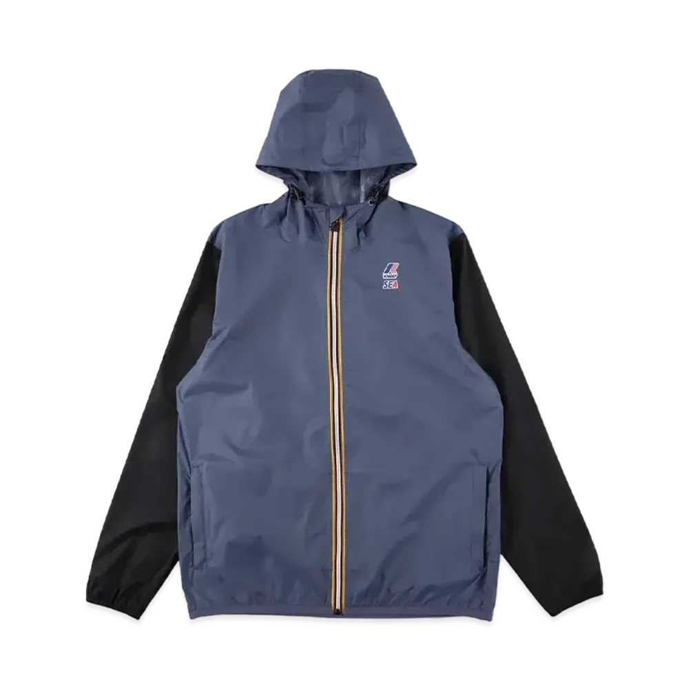 WIND AND SEA x K-WAY Claude "Blueindigo Usyblackpure"