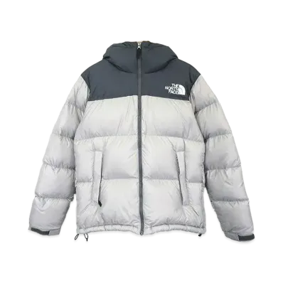 The North Face Nuptse Hoodie "Vanadis Gray/Melded Gray"