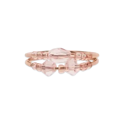 CHARLES & KEITH Luxem Beaded Tooling Set "RoseGold"