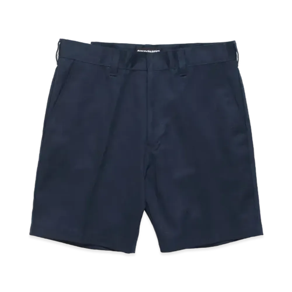WACKO MARIA GP-104-A-BLANKLINE-ZACK / TWILL SKATE SHORTS "Navy"