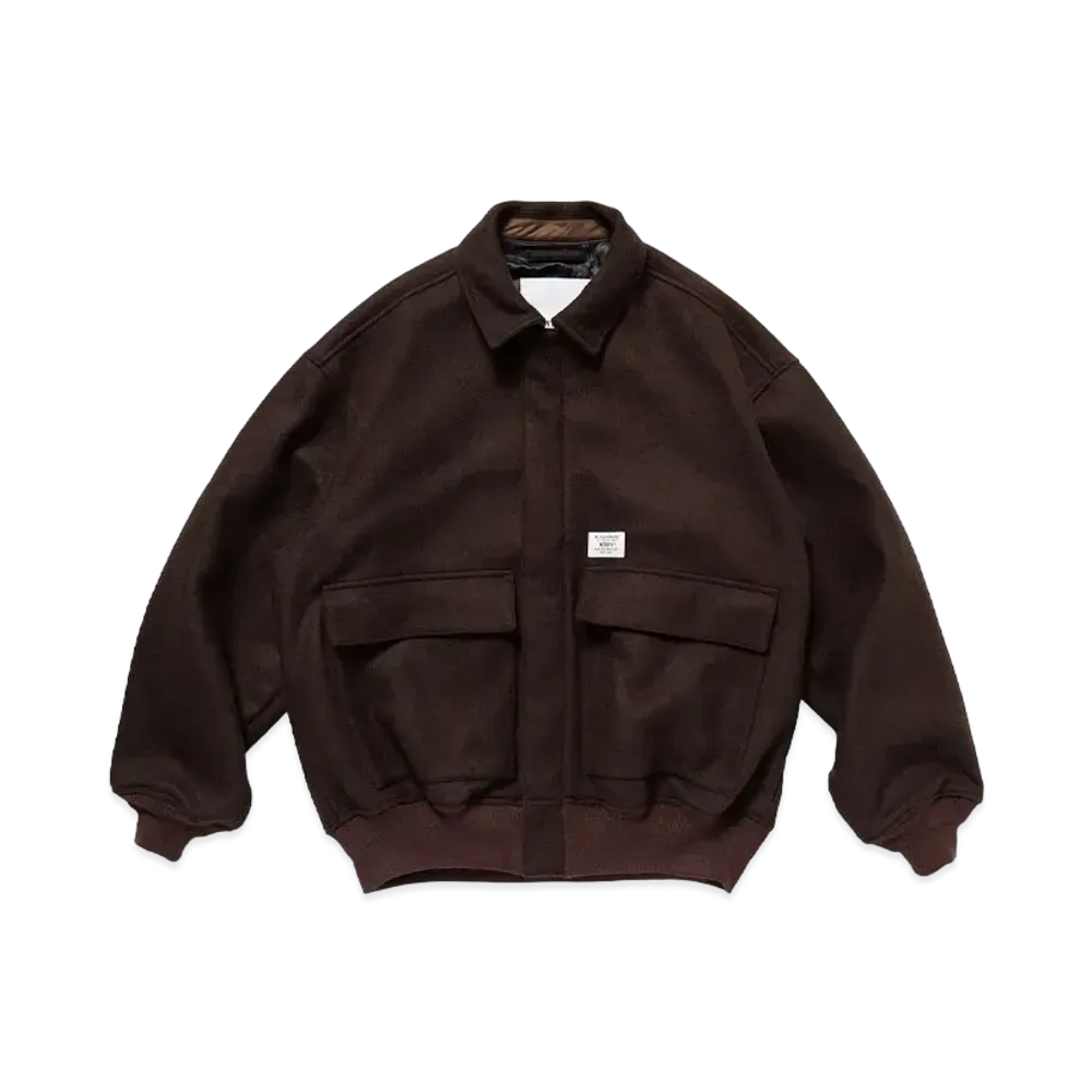 WTAPS JFW-01 / Jacket / Wony. Melton "Brown"