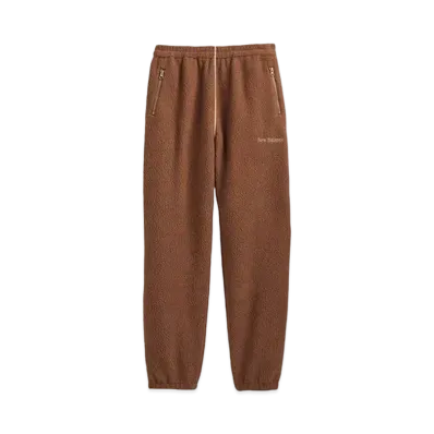 AURALEE x New Balance x TDS Fleece Pants "Brown"