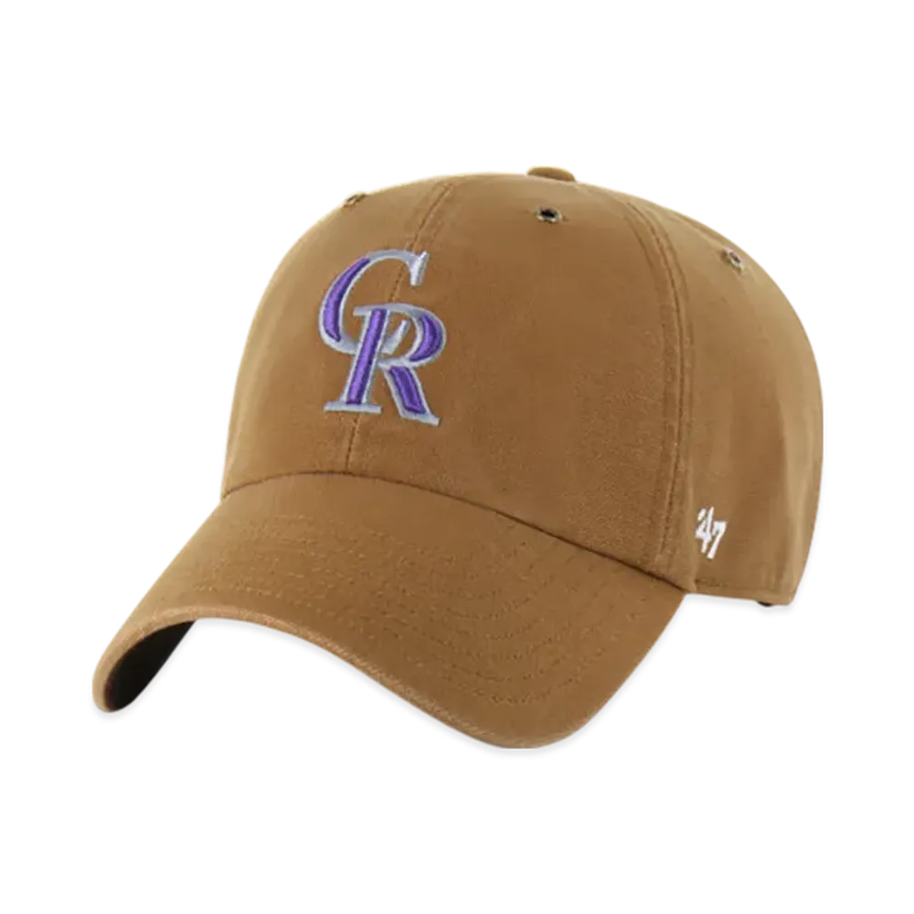 47 x Carhartt Colorado Rockies Clean Up "Brown"