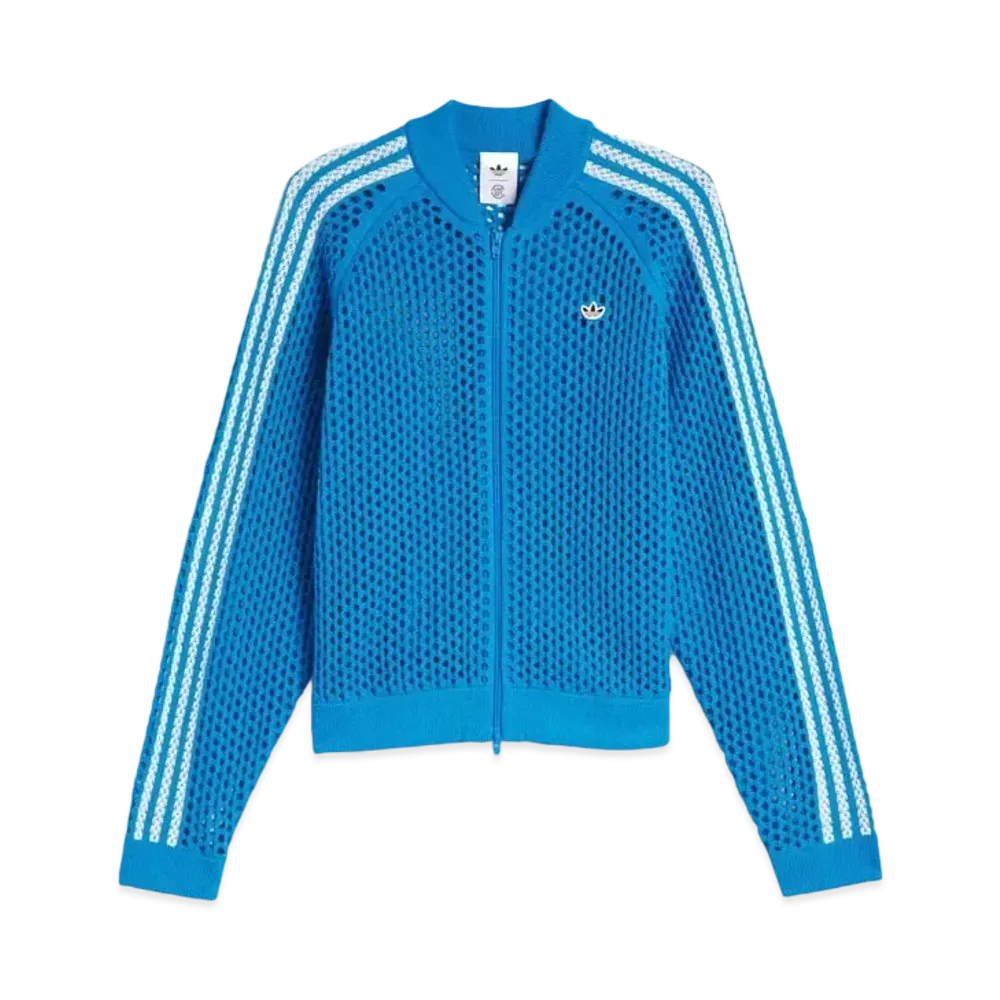 adidas x CLOT Crochet Track Top "Bright Blue"
