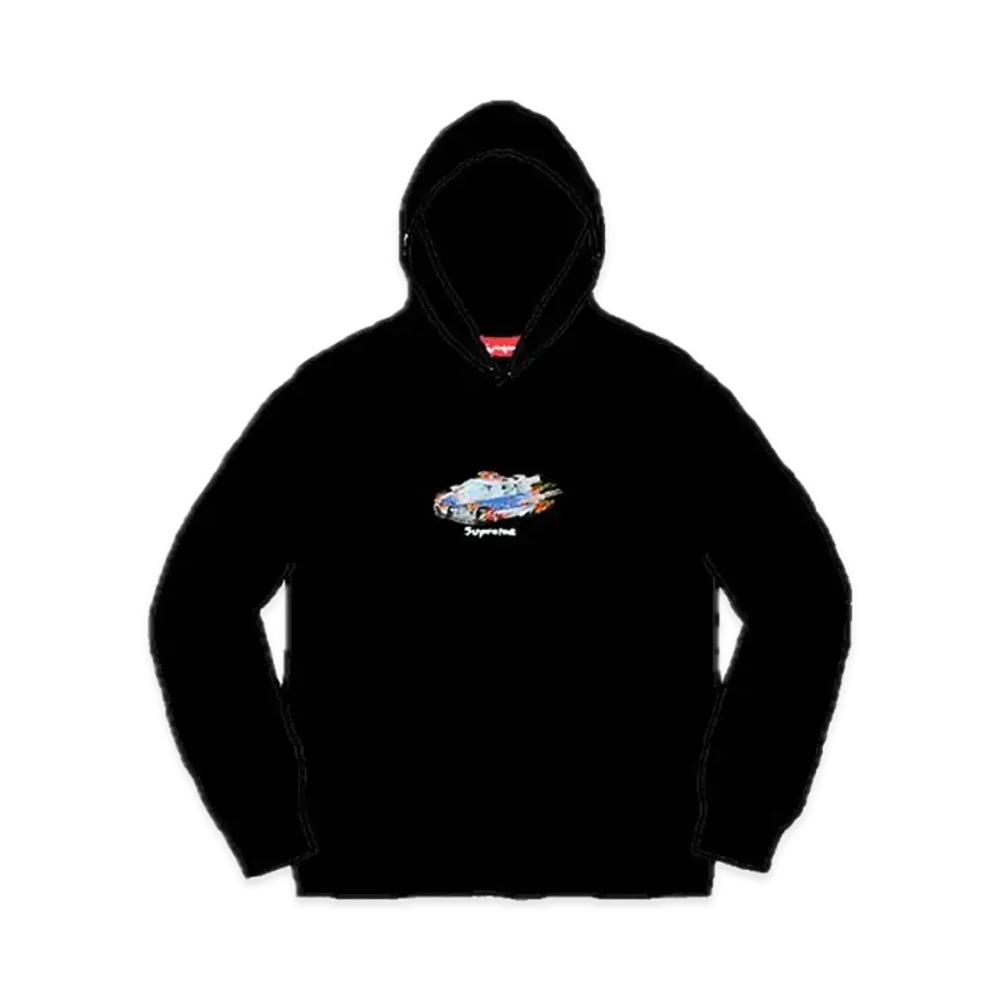 Supreme Cop Car Hooded Sweatshirt "Black"