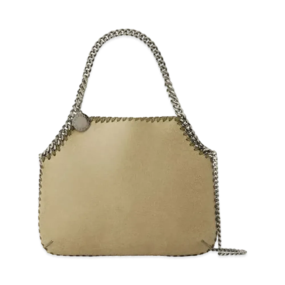 Stella McCartney Mini Falabella Shoulder Bag "Light Khaki"