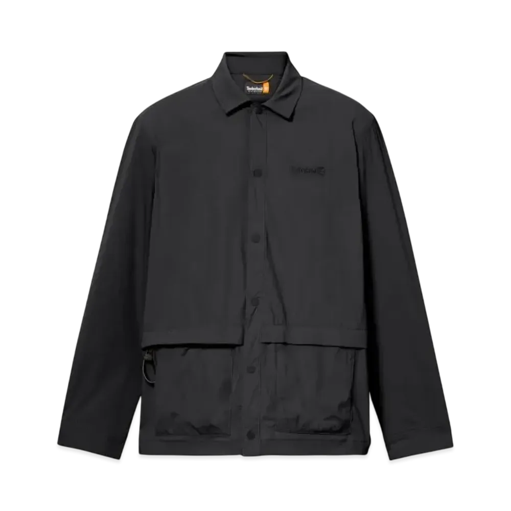 Timberland Men's Stretch Quick Dry Overshirt "Black"