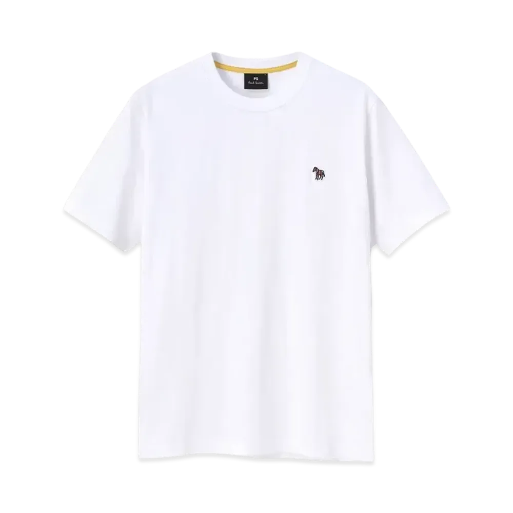 Paul Smith Sports Stripe Zebra One Point Short Sleeve Tee "White"