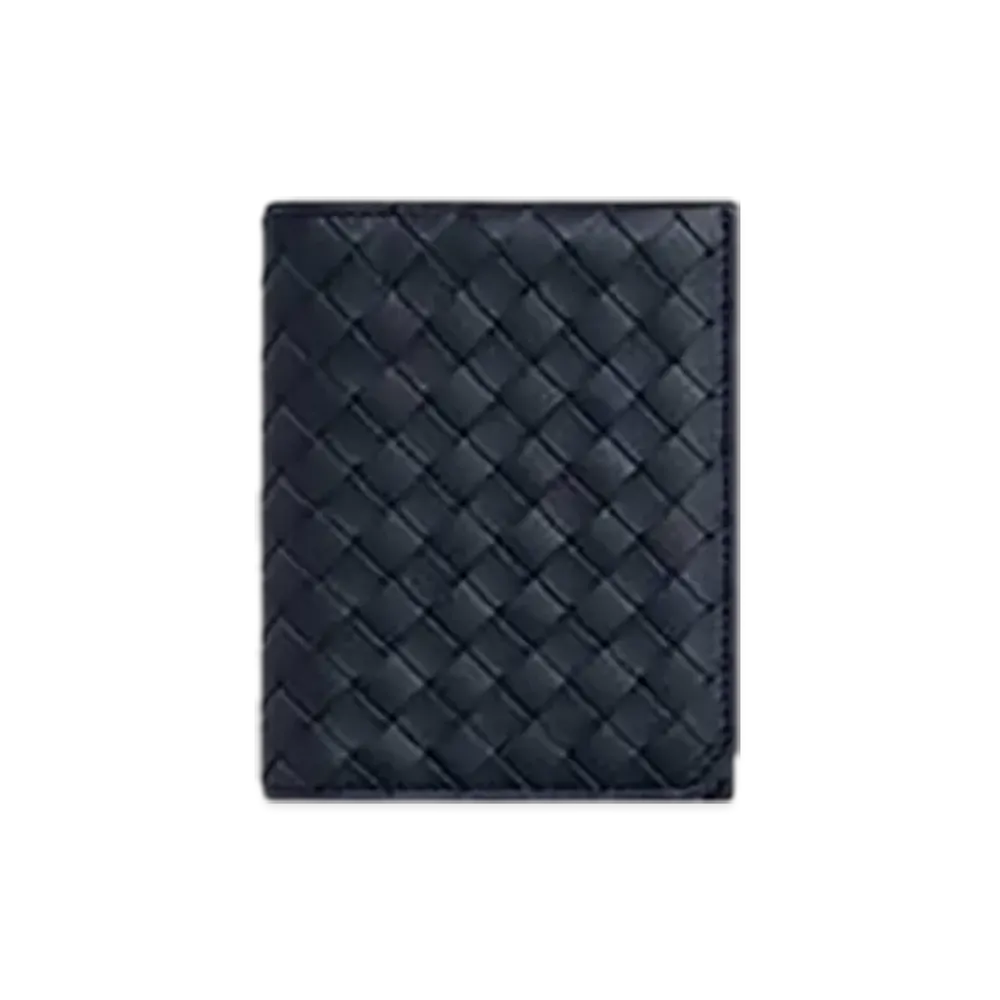 Bottega Veneta Intrecciato Piccolo Flap Card Case "Space"