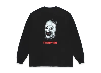 WACKO MARIA x Terrifier Washed Heavy Weight Long Sleeve T-Shirt "Black"