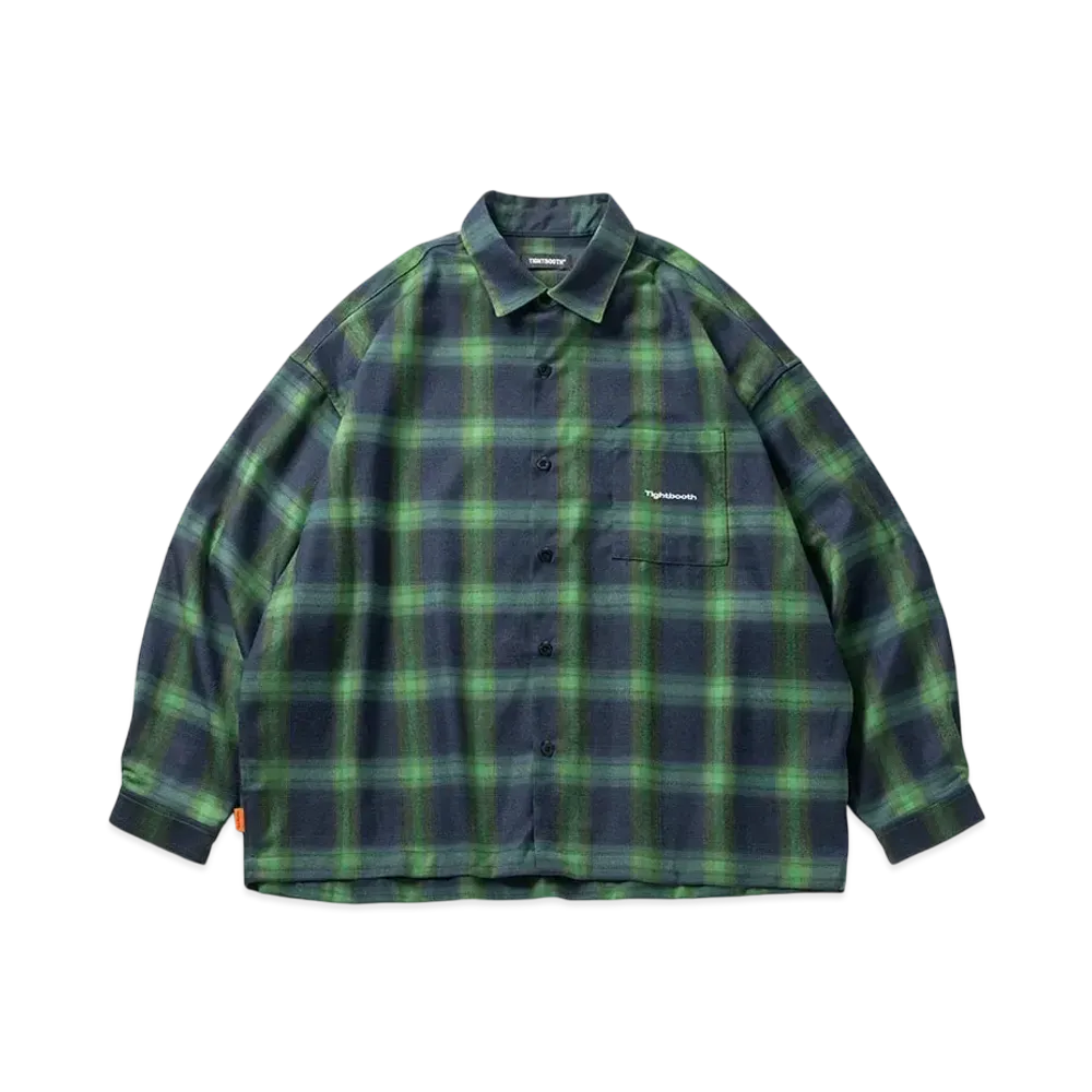TIGHTBOOTH Ombre L/S Shirt "Green"