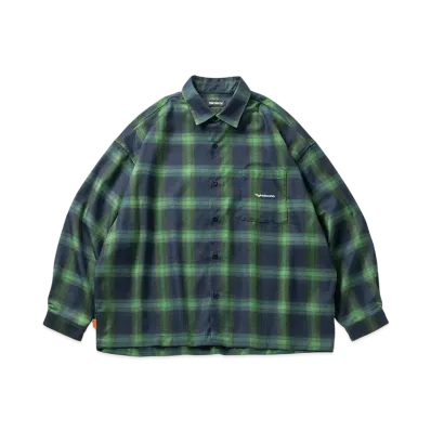 TIGHTBOOTH Ombre L/S Shirt "Green"