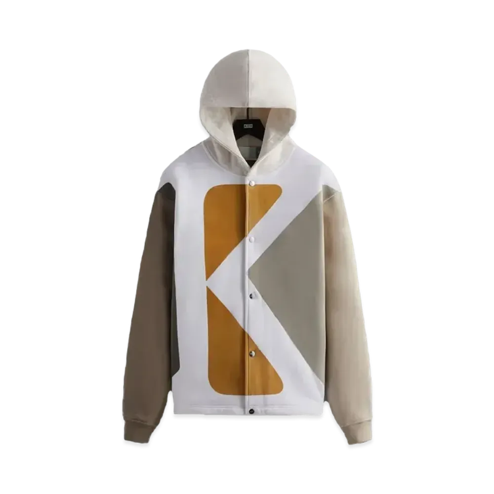 Kith Initial K Hooded Coaches Jacket "Ashlar"