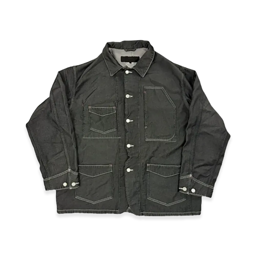 COMME des GARCONS HOMME Ester Sarge Over Dye Jacket "Black"