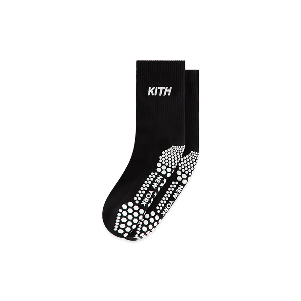 Kith Women's Classic Crew Pilates Socks "Black"