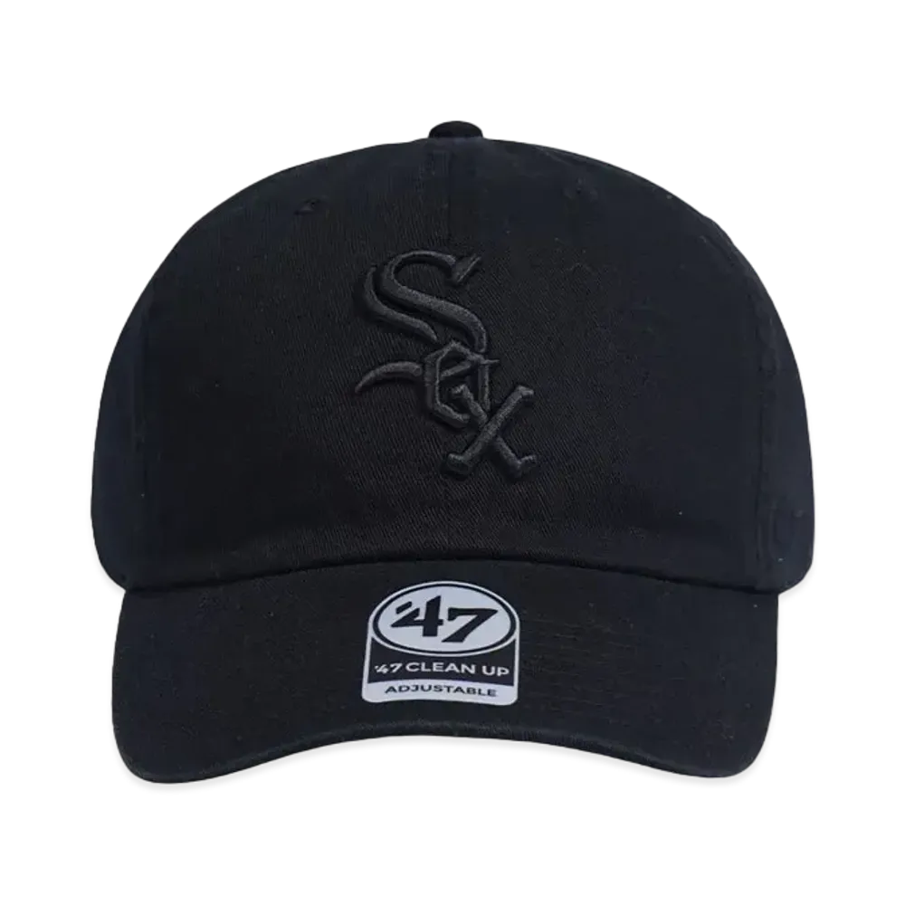 47 White sox Black Tonal '47 CLEAN UP "BLACK/BLACK"