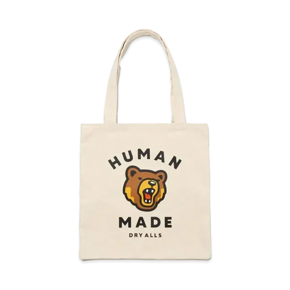 HUMAN MADE Book Tote Sapporo "White"