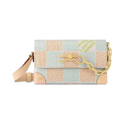 Louis Vuitton Steamer Wearable Wallet Damier Heritage "Blanc"