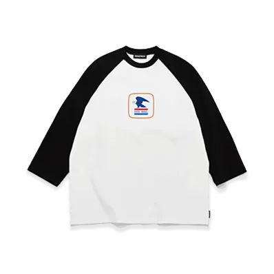 GOD SELECTION XXX Raglan Sleeve T-Shirt GX-S26-RT-01 "White/Black"