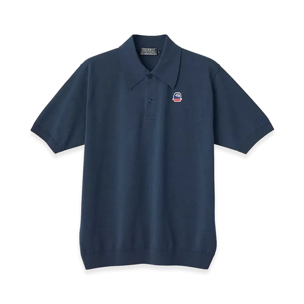 HYSTERIC GLAMOUR Multi Woman Patch Polo Shirt "Navy"