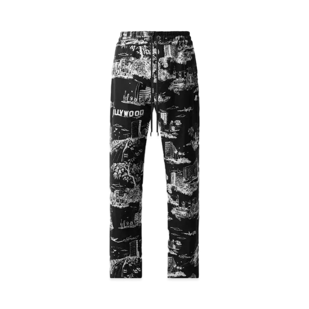 AMIRI LA Landmark Tapestry Flare "Black"