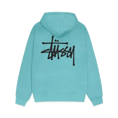 Stussy Basic Stussy Hoodie 2024 "Ocean"