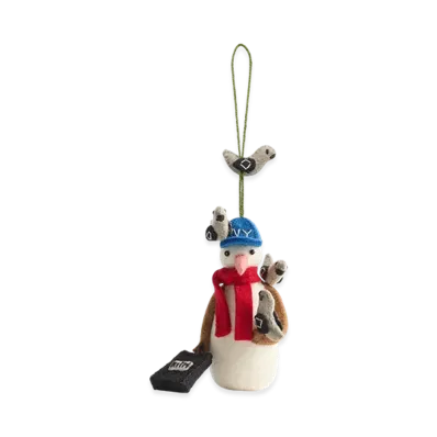 Kithmas for Craftspring Snowman Ornament "Multi"