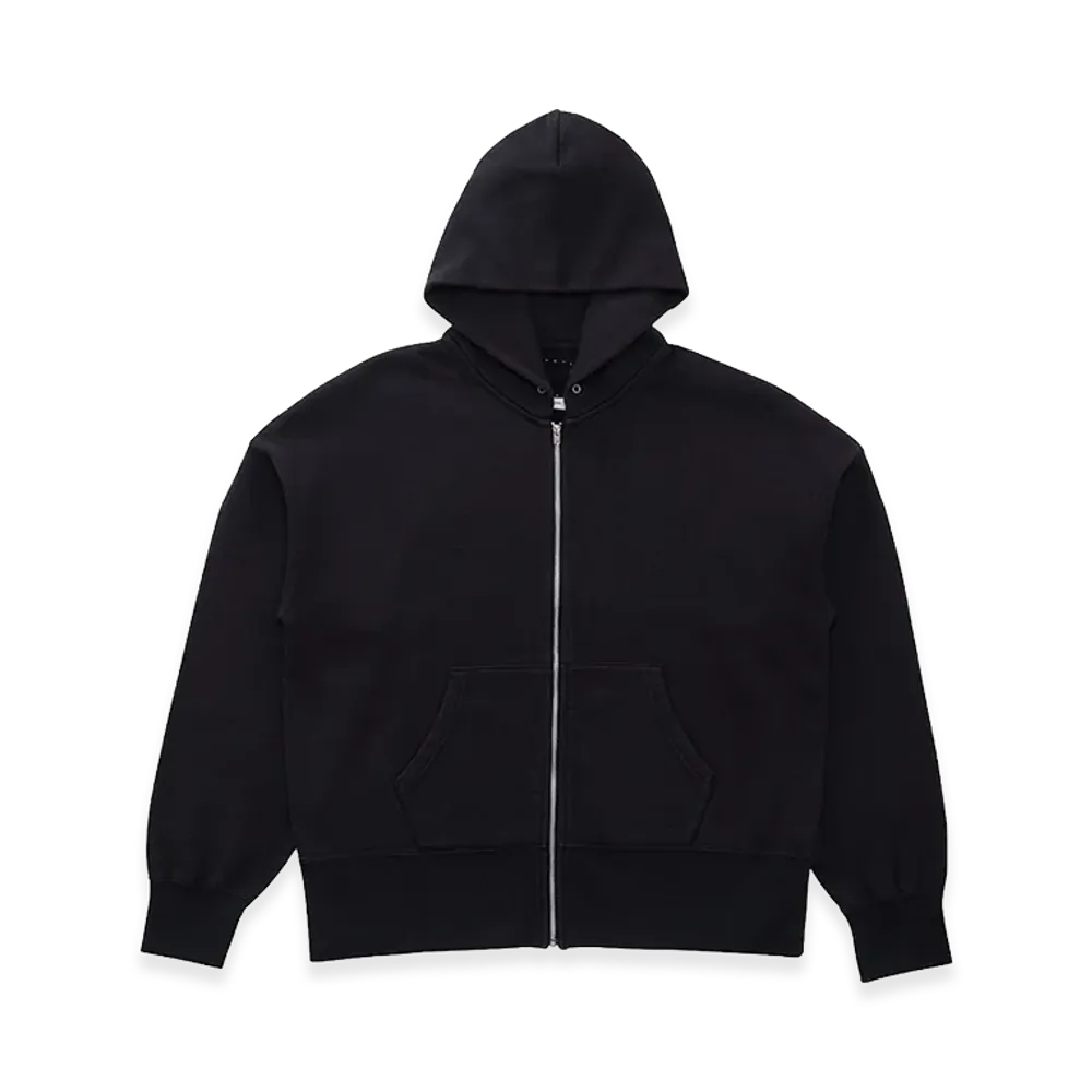 visvim Court Hoodie F.Z. "Black"