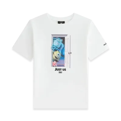 Kith x Disney Pixar Kids Monsters Inc. Just Us Tee "White"