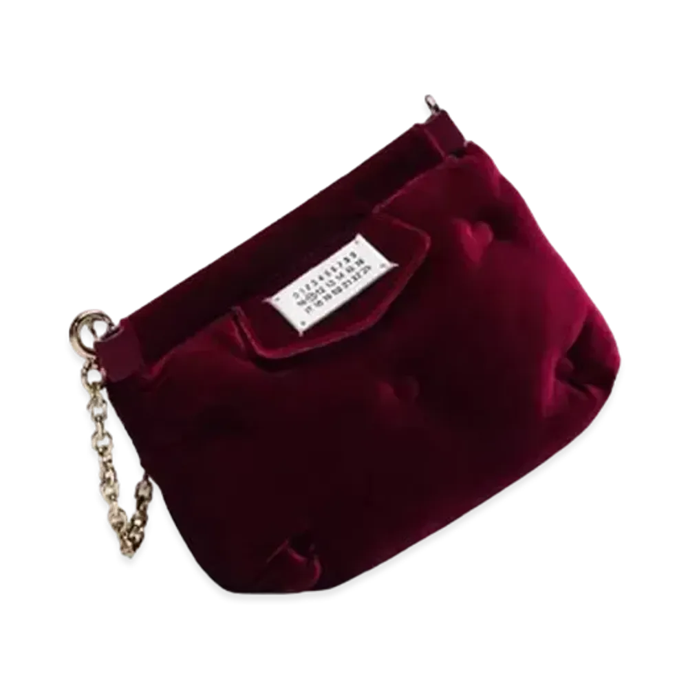 Maison Margiela Glam Slam Red Carpet Mini Velvet "Merlot"