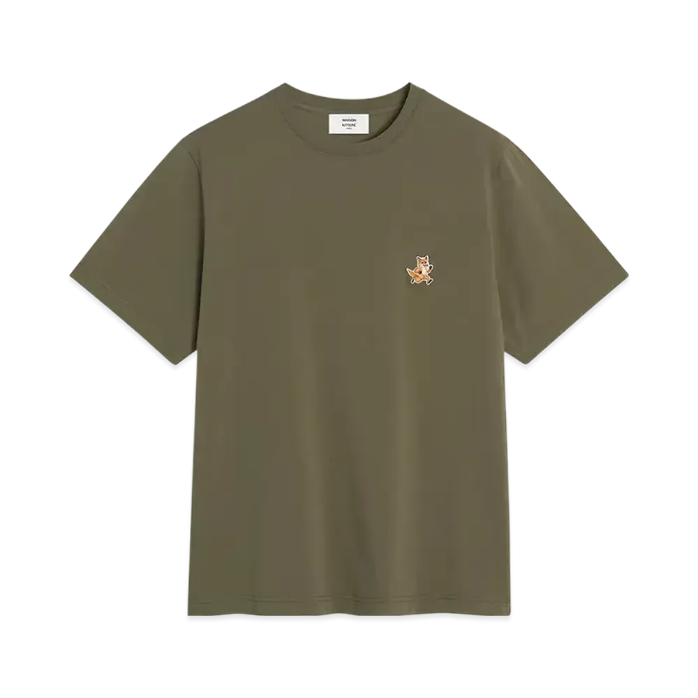 Maison Kitsune Speedy Fox Patch Comfort T-Shirt "Bay Leaf"