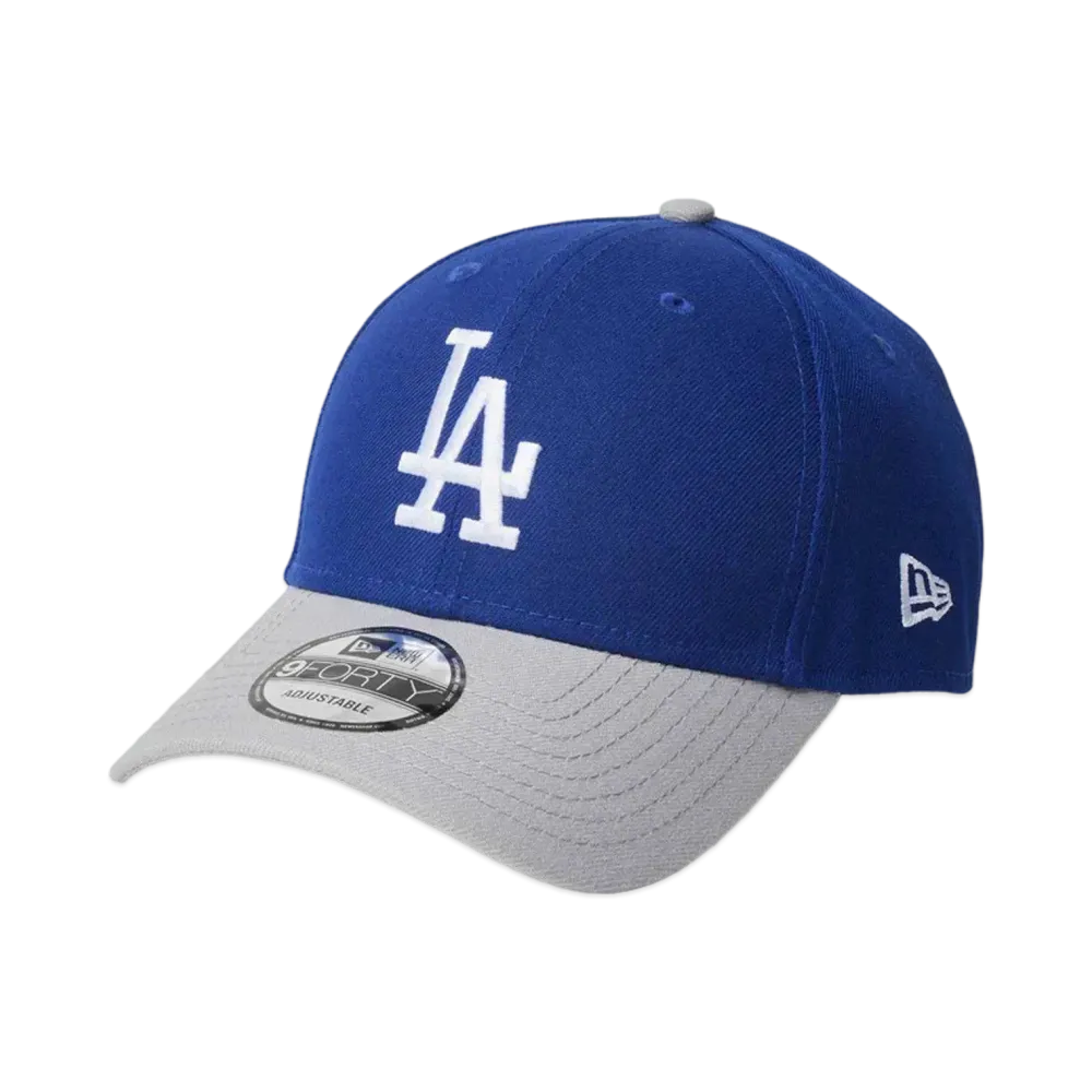 NEW ERA 9Forty MLB Color Custom Los Angeles Dodgers Gray Visor "Dark Royal"