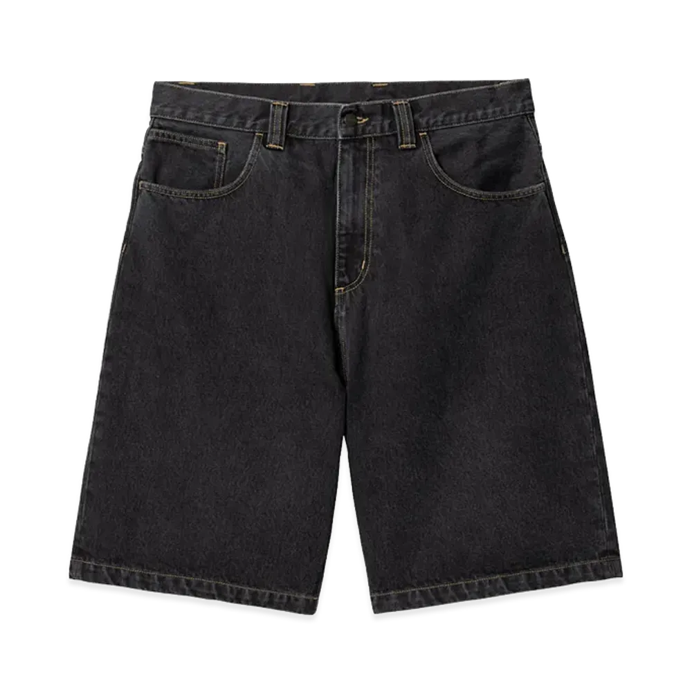 Carhartt WIP Brandon Short "Black(Stone Washed)"