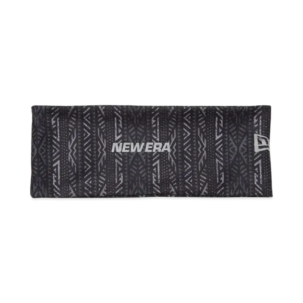 NEW ERA Hairband Reflective Logo Camo "Black"
