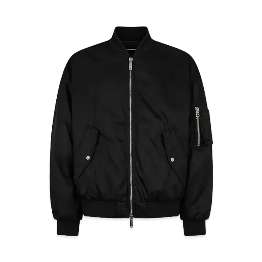 Dsquared2 Icon Clubbing Bomber "Black"