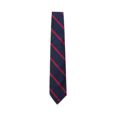 BEAMS Ivy Tie Regimental Bar Stripe "Burgundy"