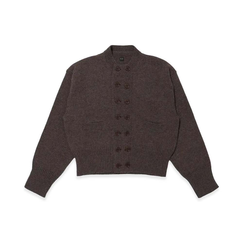 T.T Taiga Takahashi LOT.506 DB Cardigan "Brown"