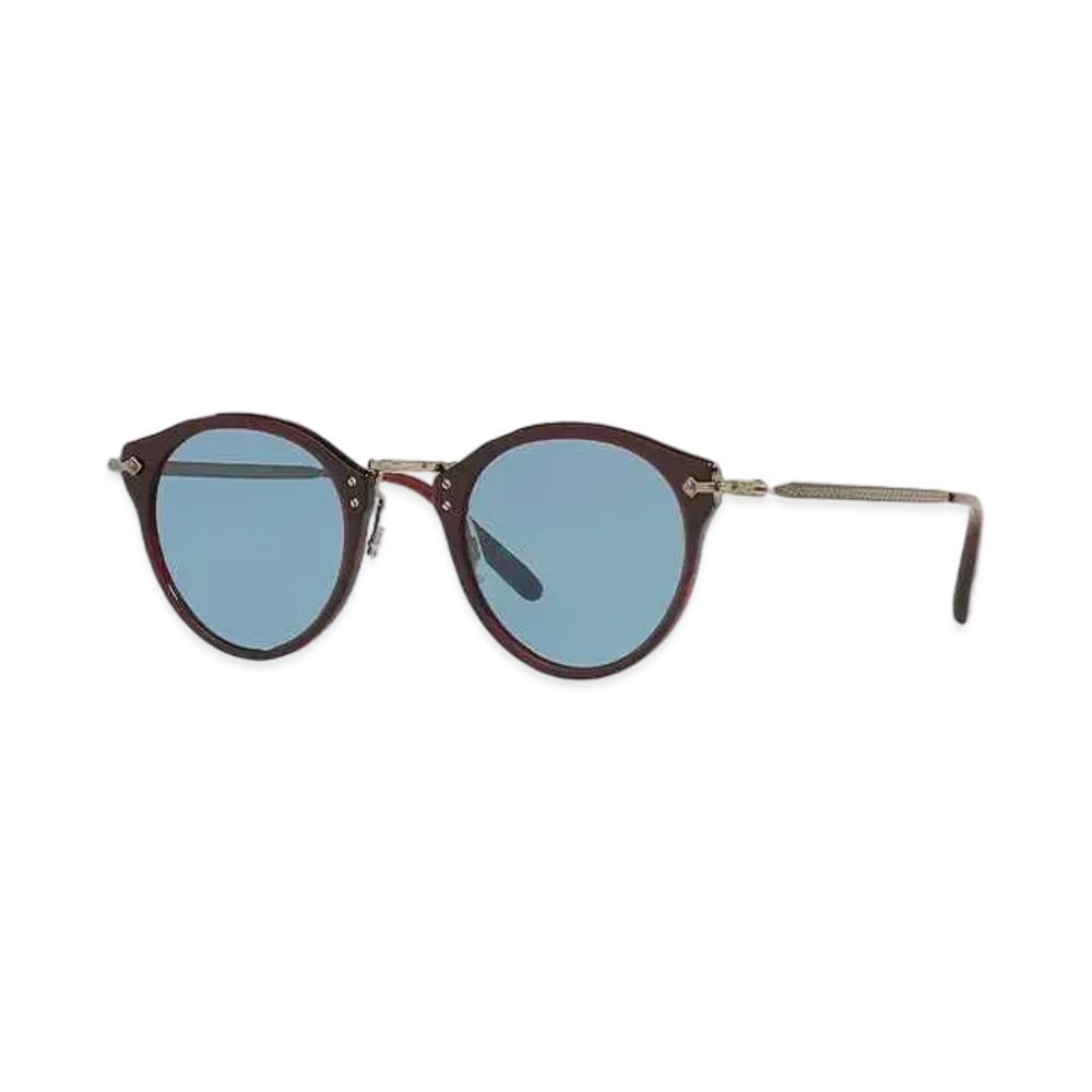 OLIVER PEOPLES OP-505 Sun "Bordeaux Bark/Cobalto"