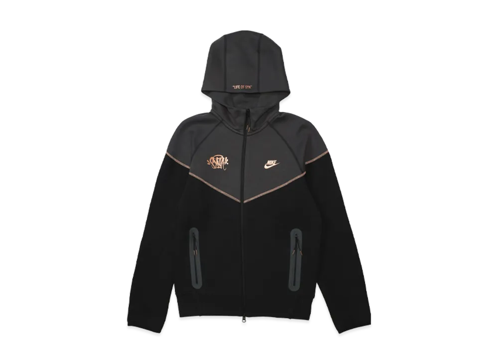 Nike x Central Cee Tech Fleece Windrunner "Black/Anthracite"