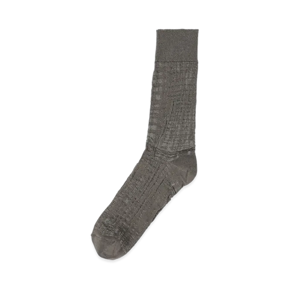 IM MEN Sketch Socks "ChacoalGray"
