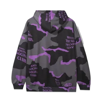 ANTI SOCIAL SOCIAL CLUB Cotton Candy Camo Hoodie "Black"