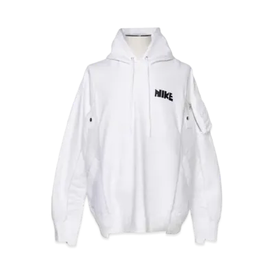 sacai x Nike Lab U NRG Rh Hoodie "White"