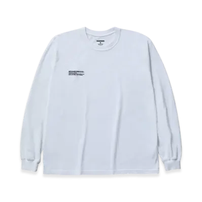 NEIGHBORHOOD NH. Tee LS-12 "White"