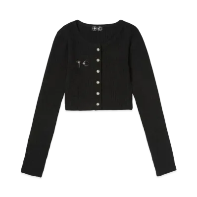 THIG CLUB Women's TC Cardigan "Black"