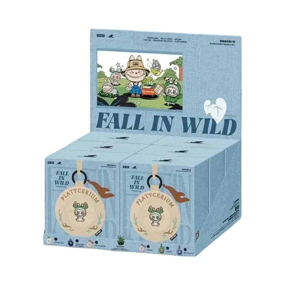 POP MART THE MONSTERS (LABUBU) FALL IN WILD Series Bucket Hat Mini Bag [Assortment Box]